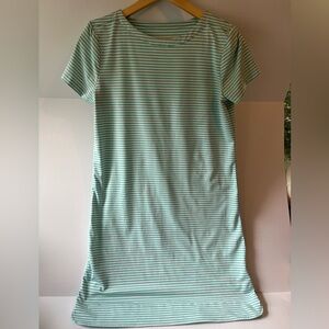 Vineyard Vines Mint Green Striped Mini Dress
